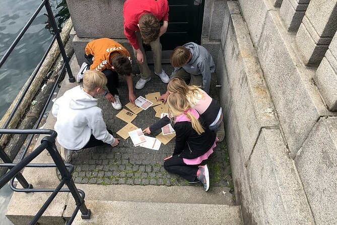 Aarhus Self guided Mystery hunt Sabotage in Danish - Turning Aarhus into a mystery