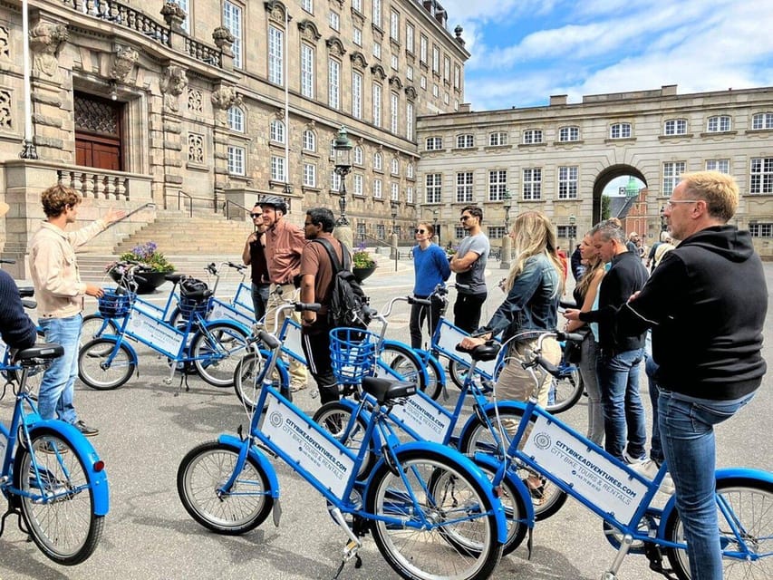 Copenhagen: 3-Hour City Highlights Bike Tour with Guide - Starting at Holbergsgade and crossing the harbor