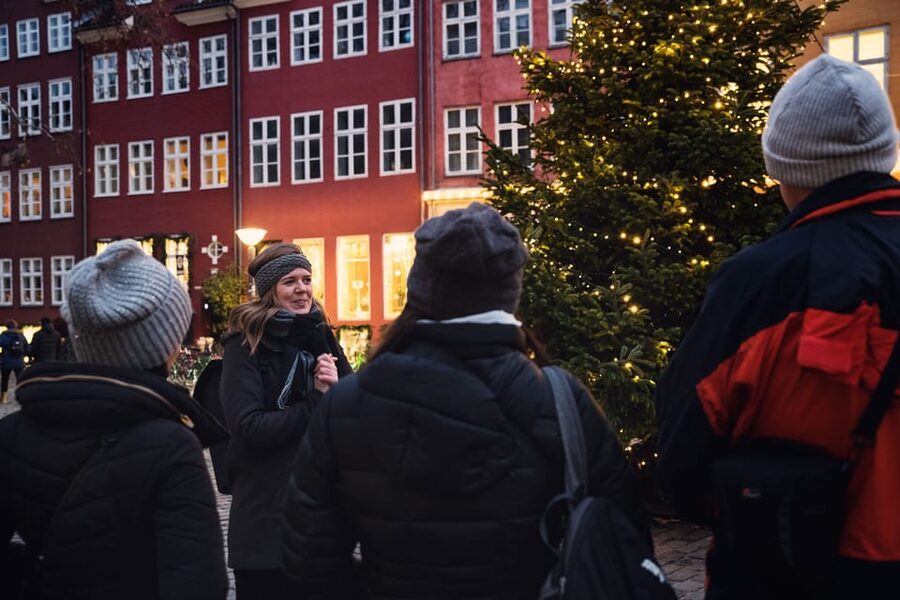 Copenhagen: Christmas Walking Tour with Treats and Drinks - Æbleskiver, gingerbread, and the first warm drink