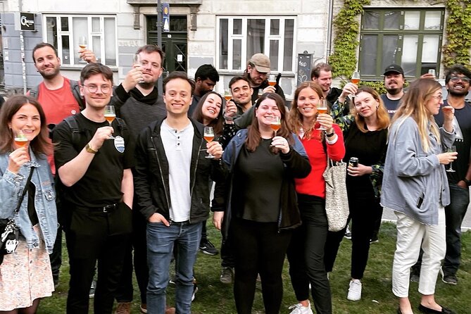 Copenhagen Craft BeerWalk in the City Center - Stork Fountain and Amagertorv
