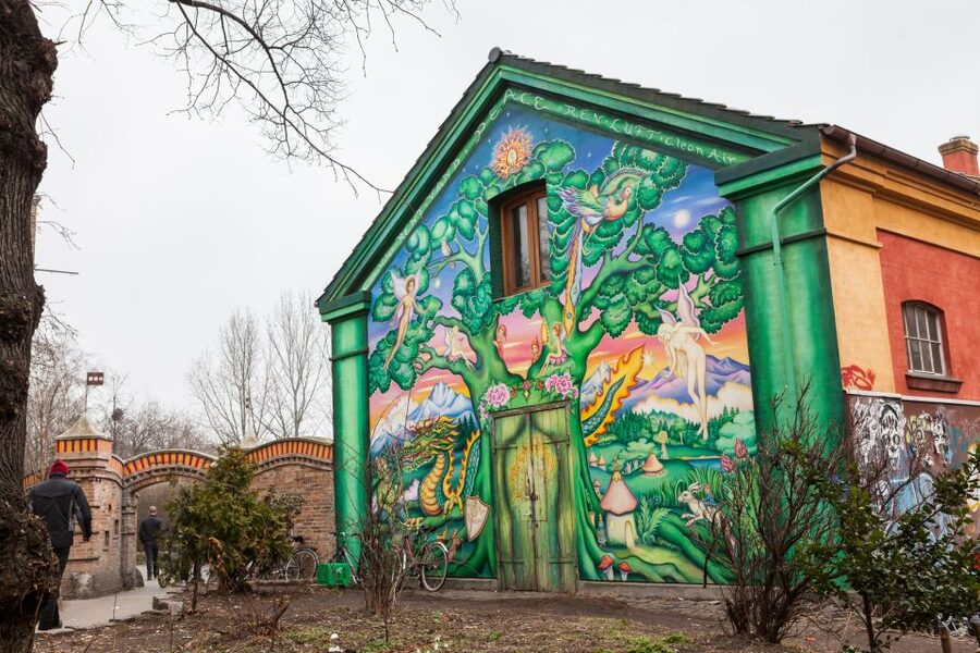 Copenhagen: Private Full-Day City Tour with Lunch Option - Christiania, with a guide to explain the setting