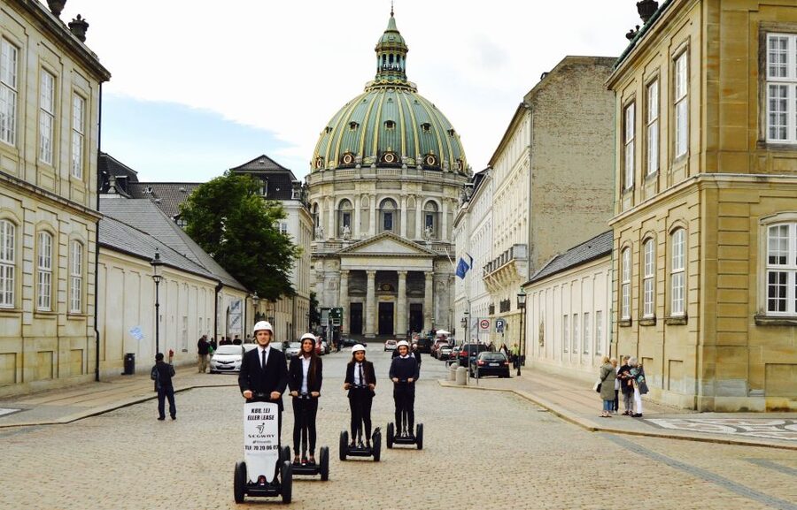 Copenhagen: Segway Tour Shore Excursion - Amalienborg gives the royal quarter its focus