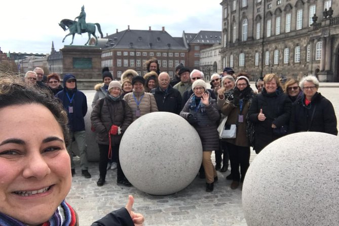 Copenhagen Walking Tour with Food Testing (smorrebrod dish & snap) - The Gefion Fountain and the northern waterfront