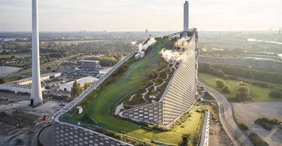 CopenHill Ski Pass Including Rental Gear - CopenHill puts a ski slope on a power plant