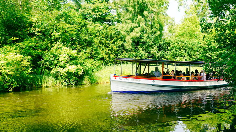 Lyngby & Bagsværd Lake: Baadfarten Boat Ride - What you see from Mølleåen