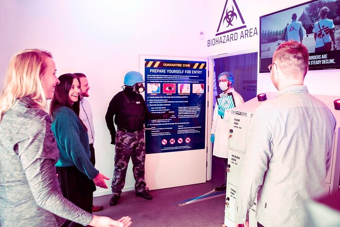 Outbreak Escape Room - A good choice for families, with limits