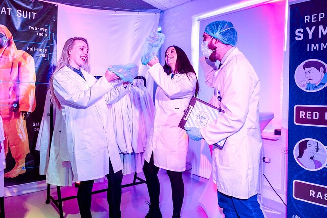 Outbreak Escape Room - Who should book Outbreak