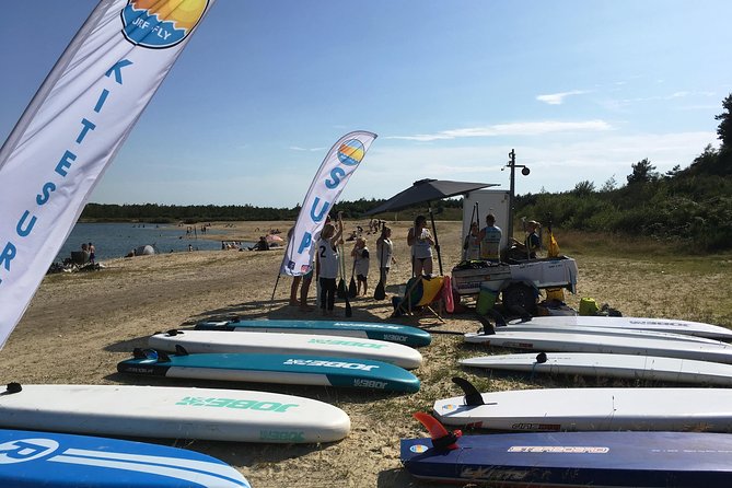 SUP - Stand Up Paddle - Kitesurfing - Wingfoil & Kitefoil courses - Why the setting works for first-time paddlers