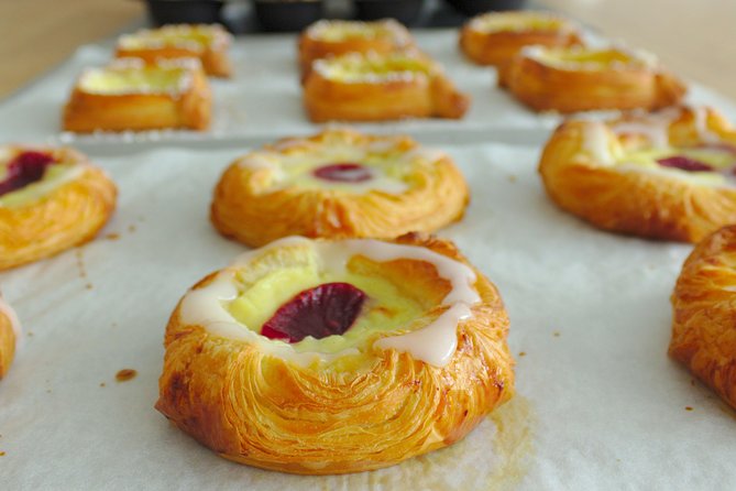 The Art of Baking Danish Pastry - Baking, coffee, and a table full of pastries
